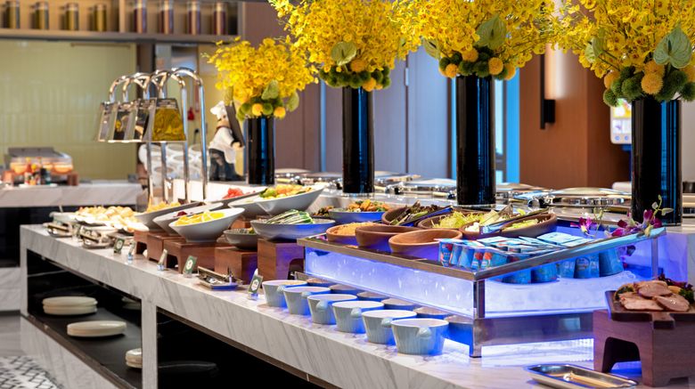 <b>Hampton Inn Liaobu Songshanhu Ave Restaurant</b>. Images powered by <a href="https://www.leonardoworldwide.com/" title="Leonardo Worldwide" target="_blank">Leonardo</a>.
