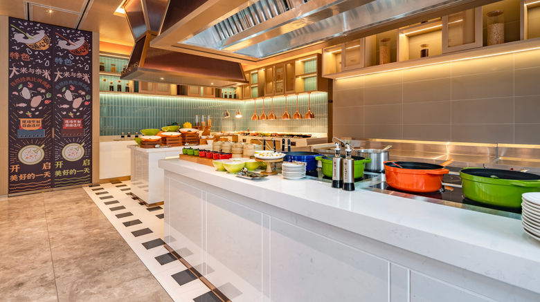 <b>Home2 Suites by Hilton Guangzhou Huadu Restaurant</b>. Images powered by <a href="https://www.leonardoworldwide.com/" title="Leonardo Worldwide" target="_blank">Leonardo</a>.