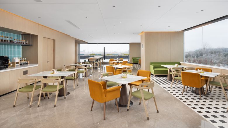 <b>Home2 Suites by Hilton Suqian Siyang Restaurant</b>. Images powered by <a href="https://www.leonardoworldwide.com/" title="Leonardo Worldwide" target="_blank">Leonardo</a>.