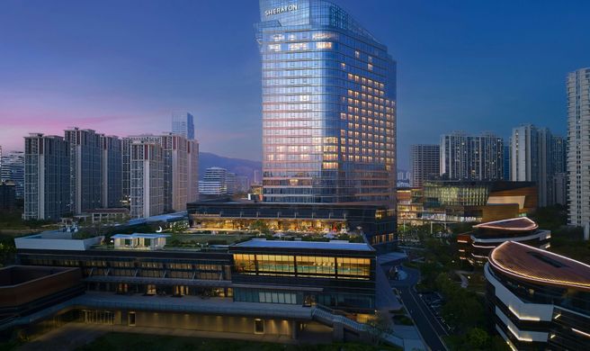 Sheraton Grand Xiamen Jimei Exterior
