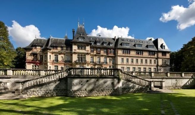 Chateau Jeanne & The Forest Exterior