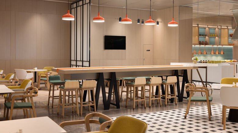 <b>Home2 Suites by Hilton Sanmenxia Mianchi Restaurant</b>. Images powered by <a href="https://www.leonardoworldwide.com/" title="Leonardo Worldwide" target="_blank">Leonardo</a>.