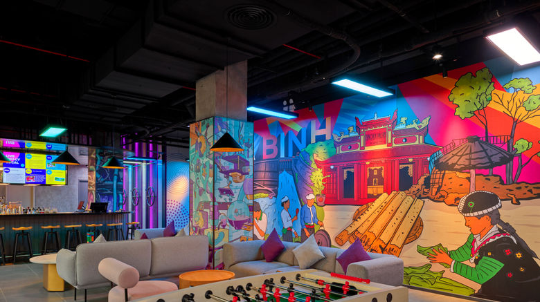 <b>Tru by Hilton Hoa Binh City Centre Lobby</b>. Images powered by <a href="https://www.leonardoworldwide.com/" title="Leonardo Worldwide" target="_blank">Leonardo</a>.