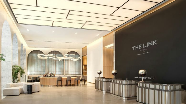 <b>The Link Seoul,a Tribute Portfolio Hotel Lobby</b>. Images powered by <a href="https://www.leonardoworldwide.com/" title="Leonardo Worldwide" target="_blank">Leonardo</a>.