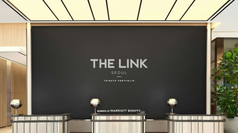 <b>The Link Seoul,a Tribute Portfolio Hotel Lobby</b>. Images powered by <a href="https://www.leonardoworldwide.com/" title="Leonardo Worldwide" target="_blank">Leonardo</a>.