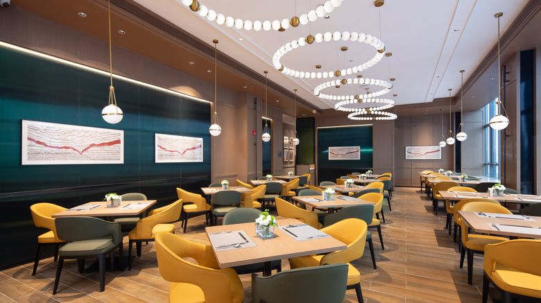 <b>Hampton Inn Binjiang Financial Center Restaurant</b>. Images powered by <a href="https://www.leonardoworldwide.com/" title="Leonardo Worldwide" target="_blank">Leonardo</a>.