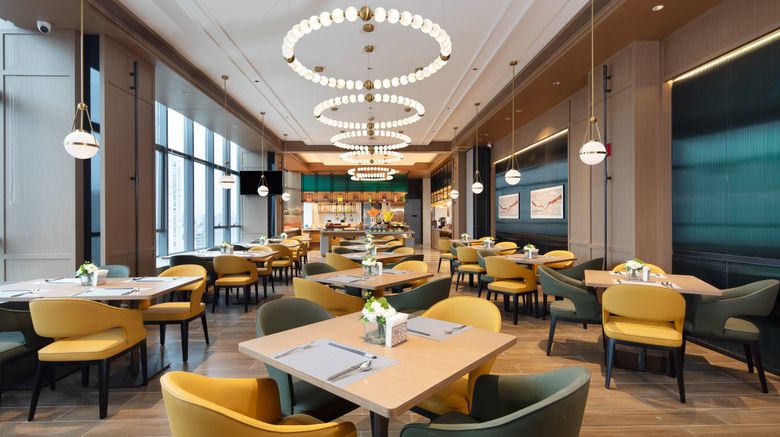 <b>Hampton Inn Binjiang Financial Center Restaurant</b>. Images powered by <a href="https://www.leonardoworldwide.com/" title="Leonardo Worldwide" target="_blank">Leonardo</a>.