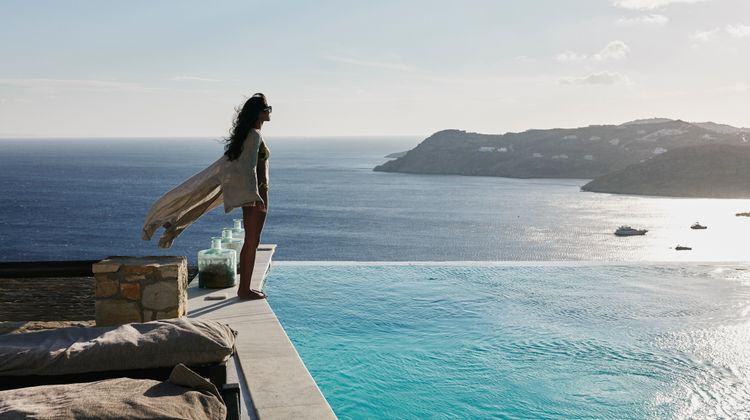 Myconian Utopia Resort Pool