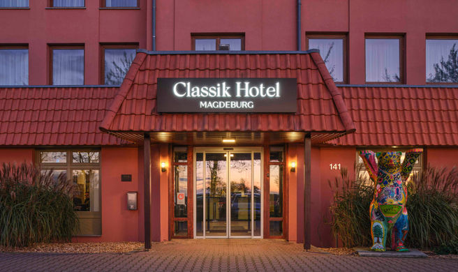 Classik Hotel Magdeburg Exterior