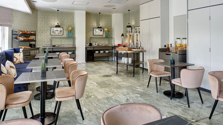 <b>Leonardo Hotel Munich City West Restaurant</b>. Images powered by <a href="https://www.leonardoworldwide.com/" title="Leonardo Worldwide" target="_blank">Leonardo</a>.
