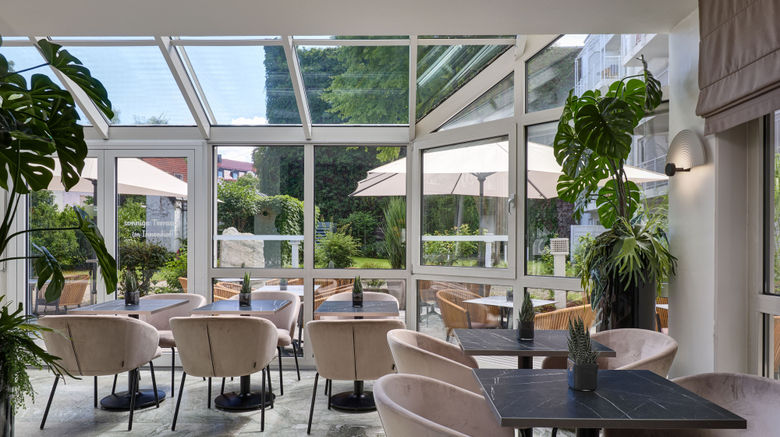 <b>Leonardo Hotel Munich City West Restaurant</b>. Images powered by <a href="https://www.leonardoworldwide.com/" title="Leonardo Worldwide" target="_blank">Leonardo</a>.
