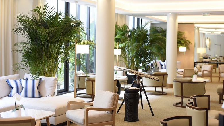 <b>Five Seas Hotel Cannes, a Design Hotel Lobby</b>. Images powered by <a href="https://www.leonardoworldwide.com/" title="Leonardo Worldwide" target="_blank">Leonardo</a>.