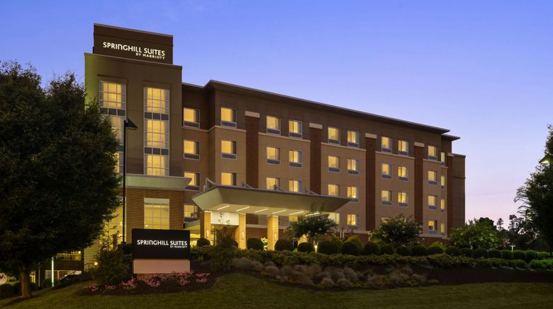 <b>SpringHill Suites Roanoke Exterior</b>. Images powered by <a href="https://www.leonardoworldwide.com/" title="Leonardo Worldwide" target="_blank">Leonardo</a>.