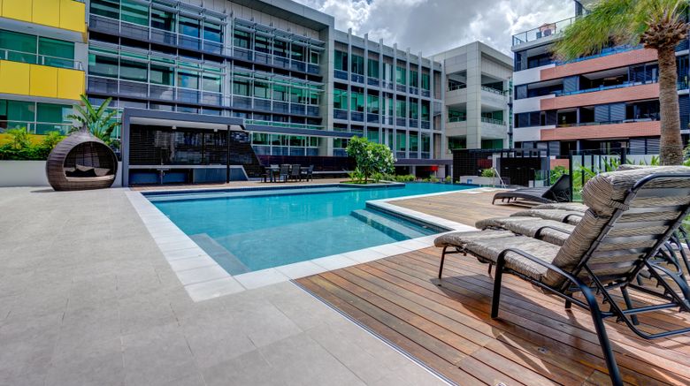 <b>Arena Apartments by CLLIX Pool</b>. Images powered by <a href="https://www.leonardoworldwide.com/" title="Leonardo Worldwide" target="_blank">Leonardo</a>.
