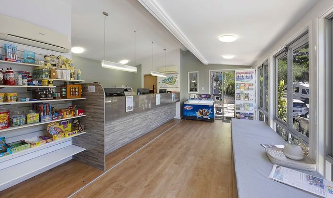 Byron Bay Holiday & Caravan Park Lobby