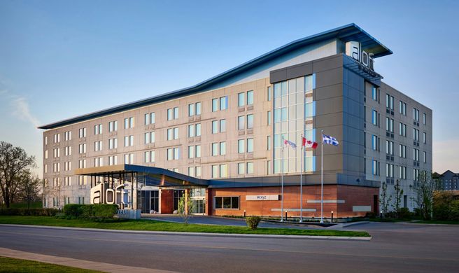 aloft Montreal Airport Exterior