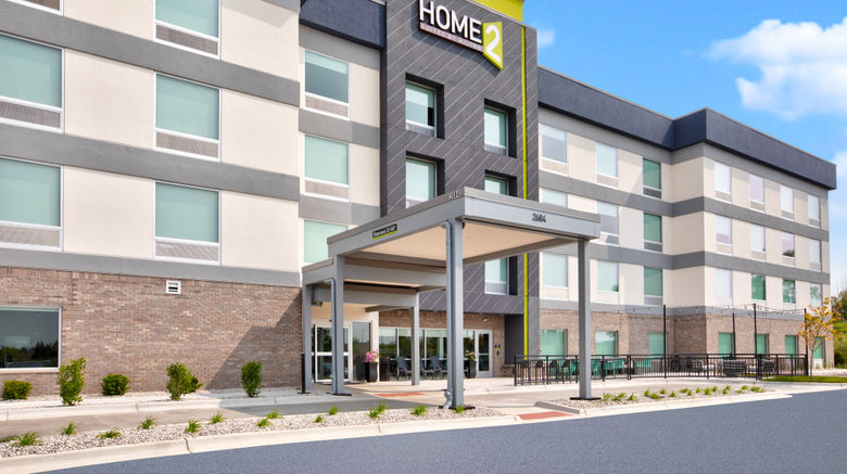 <b>Home2 Suites Traverse City Exterior</b>. Images powered by <a href="https://www.leonardoworldwide.com/" title="Leonardo Worldwide" target="_blank">Leonardo</a>.