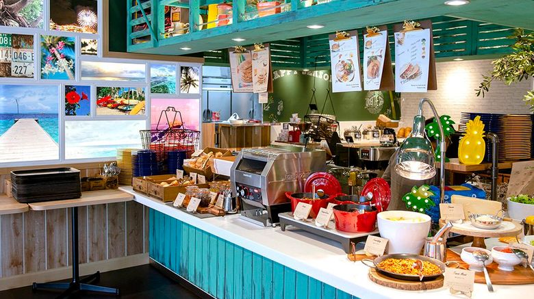 <b>La'gent Hotel Okinawa Chatan Restaurant</b>. Images powered by <a href="https://www.leonardoworldwide.com/" title="Leonardo Worldwide" target="_blank">Leonardo</a>.