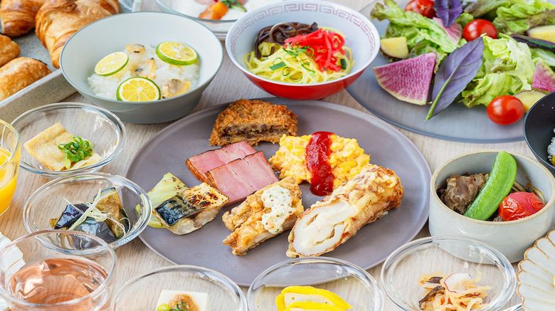 <b>Grids Premium Hotel Kumamoto Restaurant</b>. Images powered by <a href="https://www.leonardoworldwide.com/" title="Leonardo Worldwide" target="_blank">Leonardo</a>.