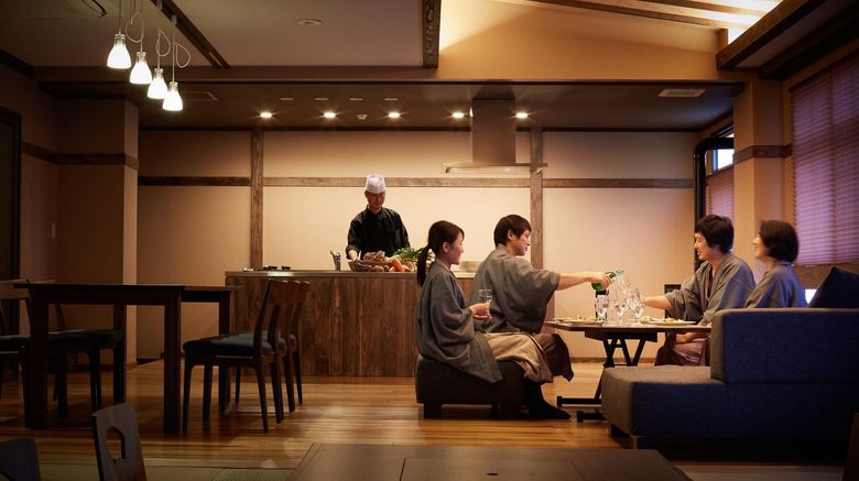 <b>Hatago Isen Ryokan Restaurant</b>. Images powered by <a href="https://www.leonardoworldwide.com/" title="Leonardo Worldwide" target="_blank">Leonardo</a>.