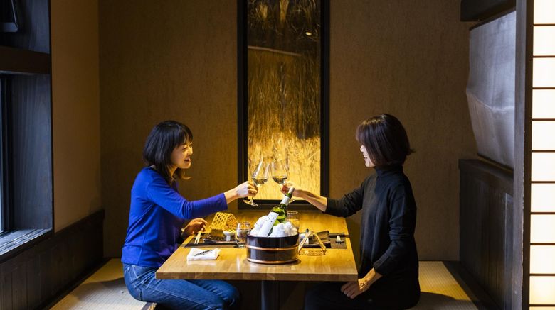 <b>Hatago Isen Ryokan Restaurant</b>. Images powered by <a href="https://www.leonardoworldwide.com/" title="Leonardo Worldwide" target="_blank">Leonardo</a>.
