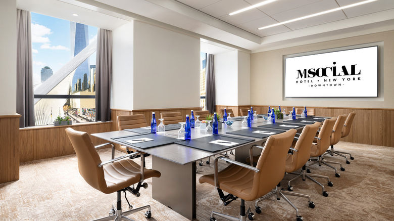<b>M Social Hotel New York Downtown Meeting</b>. Images powered by <a href="https://www.leonardoworldwide.com/" title="Leonardo Worldwide" target="_blank">Leonardo</a>.
