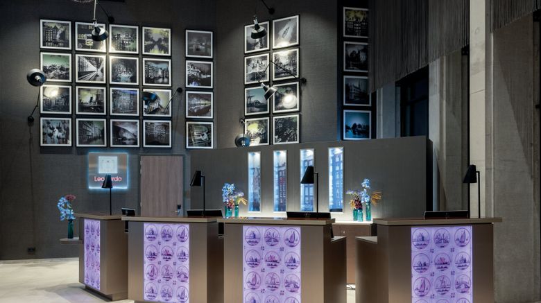 <b>Leonardo Royal Hotel Amsterdam Lobby</b>. Images powered by <a href="https://www.leonardoworldwide.com/" title="Leonardo Worldwide" target="_blank">Leonardo</a>.