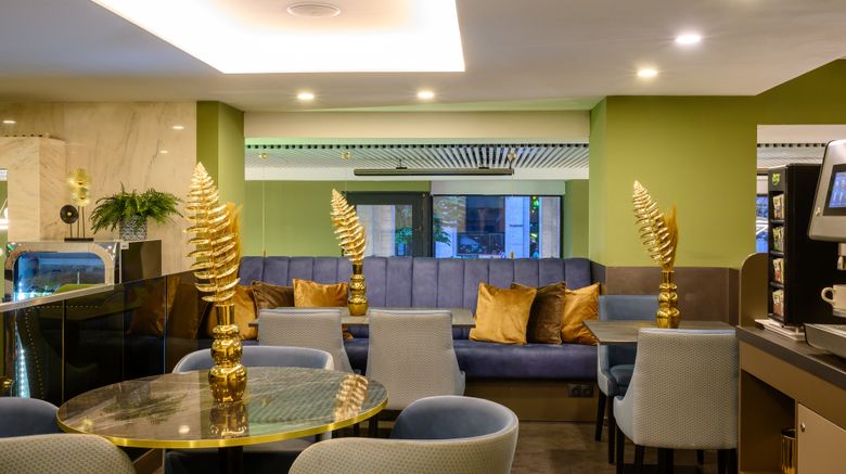 <b>Leonardo Boutique Hotel Budapes M-Square Lobby</b>. Images powered by <a href="https://www.leonardoworldwide.com/" title="Leonardo Worldwide" target="_blank">Leonardo</a>.