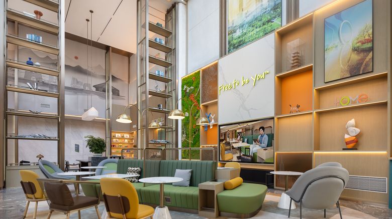 <b>Home2 Suites Changzhou Tianning Lobby</b>. Images powered by <a href="https://www.leonardoworldwide.com/" title="Leonardo Worldwide" target="_blank">Leonardo</a>.