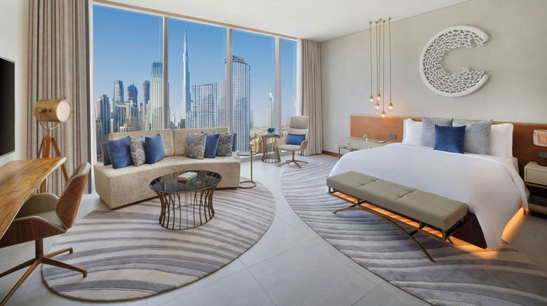 <b>The St Regis Downtown Dubai Suite</b>. Images powered by <a href="https://www.leonardoworldwide.com/" title="Leonardo Worldwide" target="_blank">Leonardo</a>.