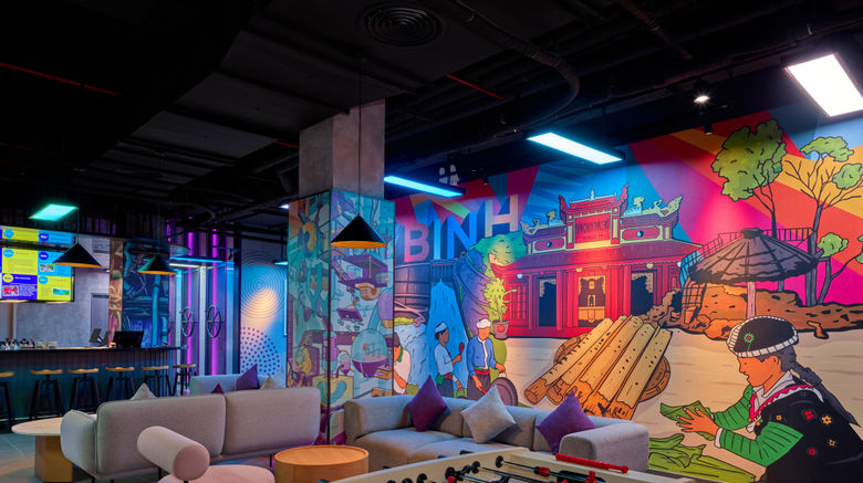 <b>Tru by Hilton Hoa Binh City Centre Lobby</b>. Images powered by <a href="https://www.leonardoworldwide.com/" title="Leonardo Worldwide" target="_blank">Leonardo</a>.