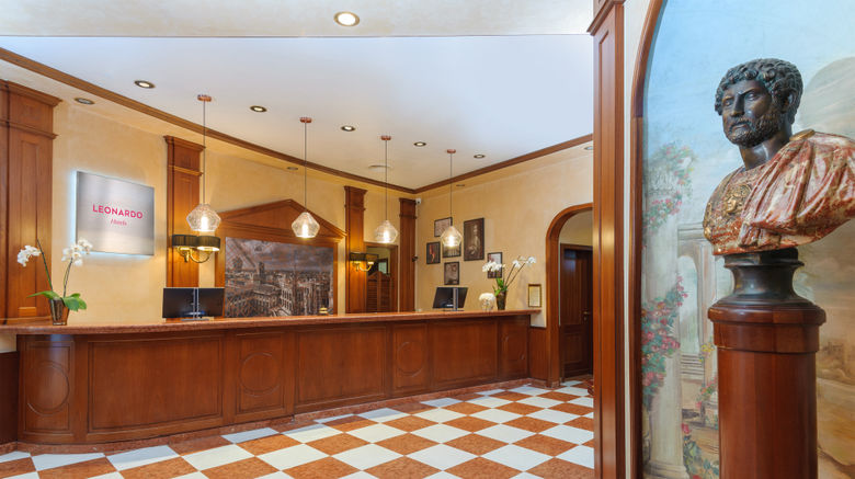 <b>Leonardo Hotel Milan City Center Lobby</b>. Images powered by <a href="https://www.leonardoworldwide.com/" title="Leonardo Worldwide" target="_blank">Leonardo</a>.