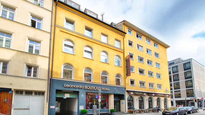 <b>Leonardo Boutique Hotel Munich Exterior</b>. Images powered by <a href="https://www.leonardoworldwide.com/" title="Leonardo Worldwide" target="_blank">Leonardo</a>.