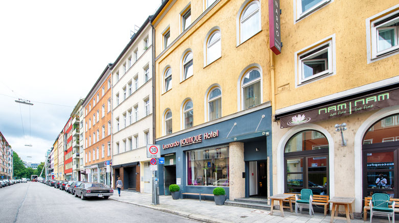 <b>Leonardo Boutique Hotel Munich Exterior</b>. Images powered by <a href="https://www.leonardoworldwide.com/" title="Leonardo Worldwide" target="_blank">Leonardo</a>.