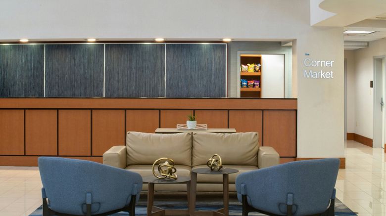 <b>Fairfield Inn & Suites Atlanta Airport Lobby</b>. Images powered by <a href="https://www.leonardoworldwide.com/" title="Leonardo Worldwide" target="_blank">Leonardo</a>.