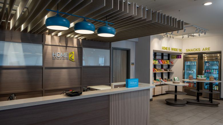 <b>Home2 Suites W Lafayette Lobby</b>. Images powered by <a href="https://www.leonardoworldwide.com/" title="Leonardo Worldwide" target="_blank">Leonardo</a>.