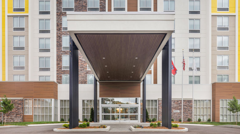 <b>Hilton Garden Inn Nashville Opryland Exterior</b>. Images powered by <a href="https://www.leonardoworldwide.com/" title="Leonardo Worldwide" target="_blank">Leonardo</a>.
