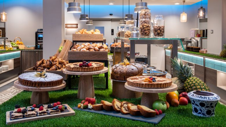 <b>NYX Hotel Milan by Leonardo Hotels Restaurant</b>. Images powered by <a href="https://www.leonardoworldwide.com/" title="Leonardo Worldwide" target="_blank">Leonardo</a>.