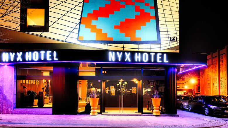 <b>NYX Hotel Mannheim by Leonardo Hotels Exterior</b>. Images powered by <a href="https://www.leonardoworldwide.com/" title="Leonardo Worldwide" target="_blank">Leonardo</a>.