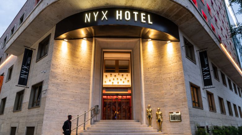 <b>NYX Hotel Milan by Leonardo Hotels Exterior</b>. Images powered by <a href="https://www.leonardoworldwide.com/" title="Leonardo Worldwide" target="_blank">Leonardo</a>.