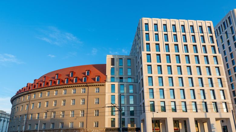 <b>Leonardo Royal Hotel Nurnberg Exterior</b>. Images powered by <a href="https://www.leonardoworldwide.com/" title="Leonardo Worldwide" target="_blank">Leonardo</a>.