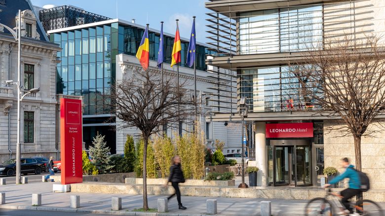 <b>Leonardo Hotel Bucharest City Center Exterior</b>. Images powered by <a href="https://www.leonardoworldwide.com/" title="Leonardo Worldwide" target="_blank">Leonardo</a>.