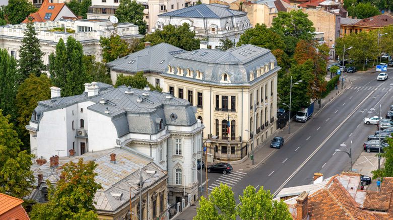 <b>Leonardo Hotel Bucharest City Center Exterior</b>. Images powered by <a href="https://www.leonardoworldwide.com/" title="Leonardo Worldwide" target="_blank">Leonardo</a>.