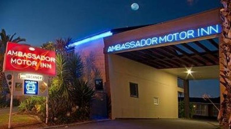 <b>Ambassador Motor Inn Exterior</b>. Images powered by <a href="https://www.leonardoworldwide.com/" title="Leonardo Worldwide" target="_blank">Leonardo</a>.