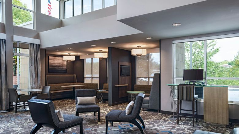 <b>Residence Inn Omaha Aksarben Village Lobby</b>. Images powered by <a href="https://www.leonardoworldwide.com/" title="Leonardo Worldwide" target="_blank">Leonardo</a>.