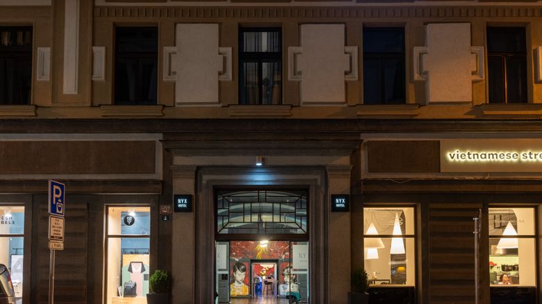 <b>NYX Hotel Prague by Leonardo Hotels Exterior</b>. Images powered by <a href="https://www.leonardoworldwide.com/" title="Leonardo Worldwide" target="_blank">Leonardo</a>.