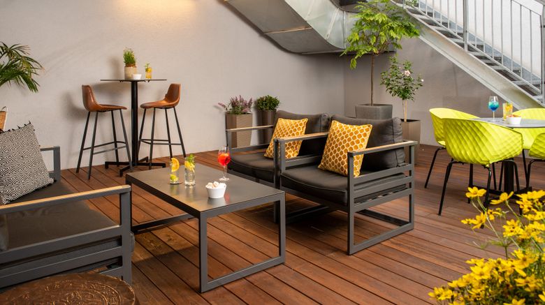 <b>NYX Hotel Prague by Leonardo Hotels Exterior</b>. Images powered by <a href="https://www.leonardoworldwide.com/" title="Leonardo Worldwide" target="_blank">Leonardo</a>.