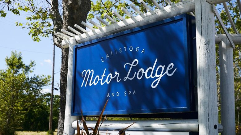 <b>Calistoga Motor Lodge and Spa Exterior</b>. Images powered by <a href="https://www.leonardoworldwide.com/" title="Leonardo Worldwide" target="_blank">Leonardo</a>.