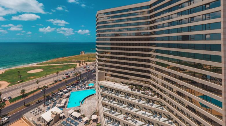 InterContinental David Tel Aviv Exterior. Images powered by <a href="https://www.leonardoworldwide.com" target="_blank" rel="noopener">Leonardo</a>.