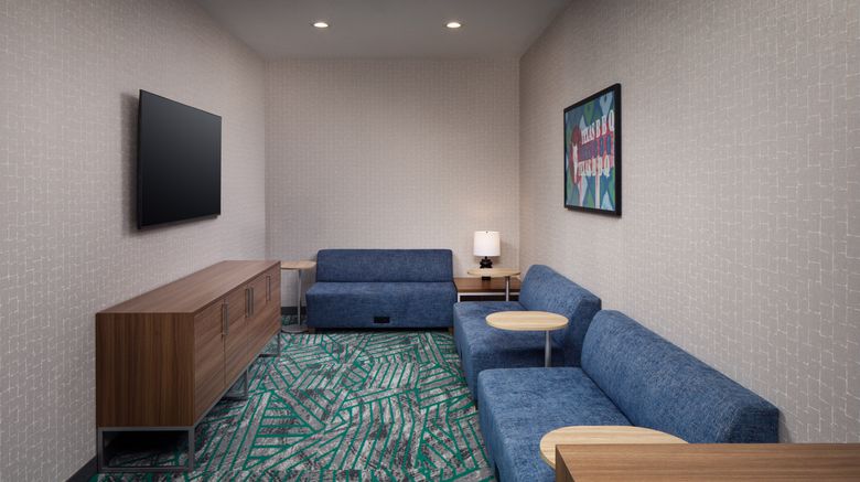<b>Home2 Suites by Hilton Lobby</b>. Images powered by <a href="https://www.leonardoworldwide.com/" title="Leonardo Worldwide" target="_blank">Leonardo</a>.